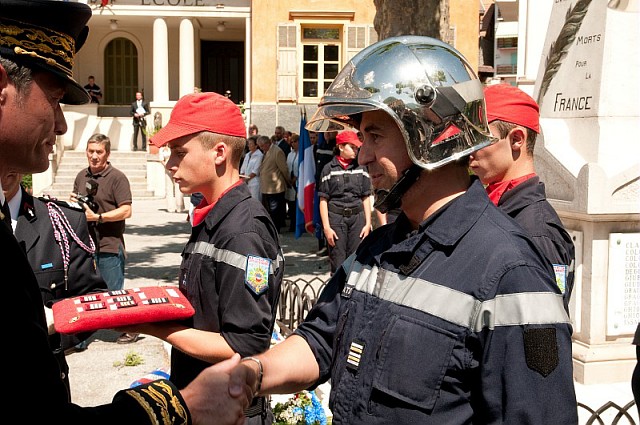 Le lieutenant colonel Erick CALATAYUD