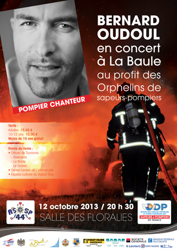 SDIS 06 - Evénement musical en octobre. Bernard Oudoul en concert au ...