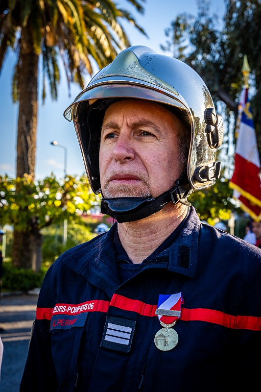 SDIS 06 Retour en images cérémonie de la Sainte Barbe