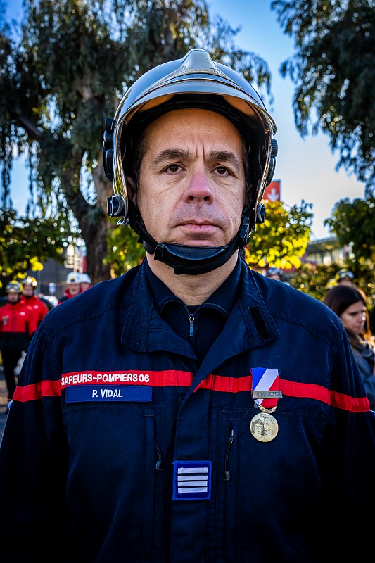 SDIS 06 Retour en images cérémonie de la Sainte Barbe