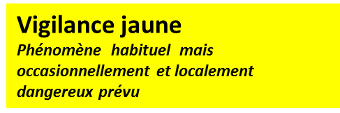 vigilance jaune