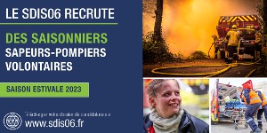 Devenir sapeur-pompier saisonnier (été 2023)