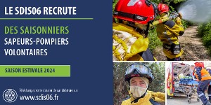 Devenir sapeur-pompier saisonnier (été 2024)